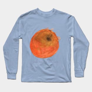 PAINTED APPLE FOR POSITIVE PEOPLE Long Sleeve T-Shirt